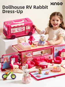 lekate | Girls Pretend Play House 3-6 Years