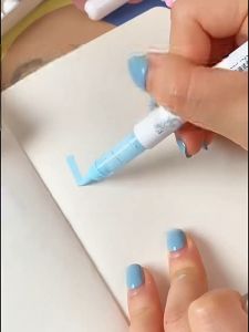 9 Colors Liquid Acrylic Paint Marker Set Soft Nylon Tip High Capacity Brush Pens for Journal Japanese Manga Painting DIY Crafts Art Supplies for Kids & Artists