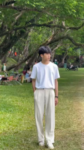 Quần âu chun nam ống suôn form trẻ thời trang chất vải đẹp không xù không bai - QN03