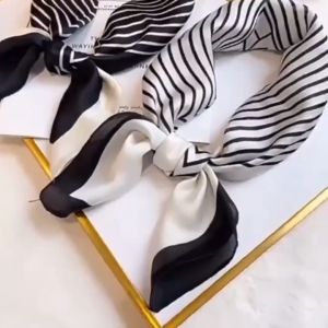 GODDESS Retro womens silk scarf Luxury womens silk scarf Simple and elegant scarves
