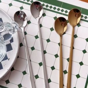 Thìa dài muỗng inox cán dài inox 304 cao cấp