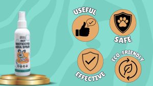 MDCP - Prolific Tails Restricted Area Spray 120ml | Safe & Effective Deterrent for Pets