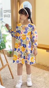 Long Sleeve Baby Girl Dress Princess Dress Korean Style