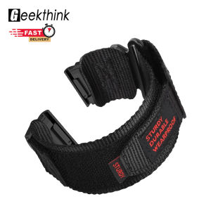 GEEKTHINK Quick Fit Nylon Strap(No Watch) For Garmin Fenix 8 47mm 51mm fenix 7 7X 6 6 Pro 5 5X Plus/Enduro 3/Epix Pro Gen 2 Nylon Velcro Suitable for sports Bracelet