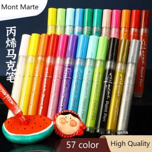 Mont Marte 12/24/36/48 ร้าง DIY สำหรับกราฟฟิตีปากกา สีปากกา/สีอะคริลิชูด 1มิลลิเมตร/3