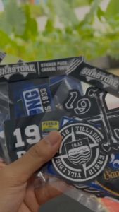 STIKER MURAH PREMIUM CASUAL PERSIB + FREE 2 PCS STIKER AESTHETIC LAPTOP HELM ACCESORIES DLL