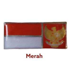 Pin Bendera Lambang Garuda / pin MPG