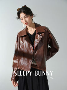 Retro Loose PU Leather Jacket