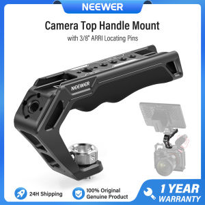NEEWER CA007 Camera Top Handle Mount with 3/8" ARRI Locating Pins for Camera Cage Video Rigs