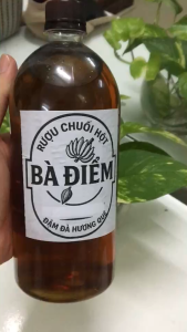 RƯỢU CHUỐI HỘT BÀ ĐIỂM - ĐẬM ĐÀ HƯƠNG QUÊ - TỐT CHO SỨC KHỎE