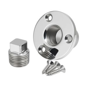 RYSJM | Nút Xả Nước Bằng Thép Không Gỉ 316 Cho Thuyền Nhỏ - Phụ Kiện Thoát Nước Lỗ Khoan