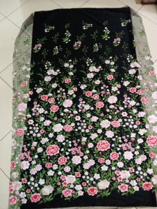 kain/bahan tile bordir garden/tile bordir