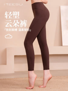 Professional High-Waist Fleece-Lined Yoga Pants Womens Pilates Trousers Ultra-Comfortable Sensation Meisu Advanced Design