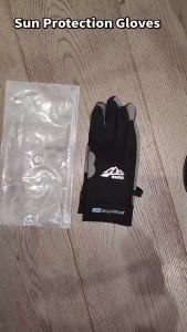 Summer UV Protection Ice Silk Gloves Cycling Fishing Touch Screen Gloves Anti-slip Hiking Cooling Breathable Driving Sun Gloves
