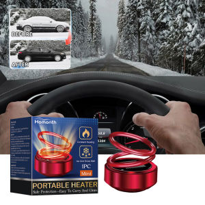Instant Car Window De-icer Portable Electric Heater for Snow Removal Defrosting & Defogging Dynamic Molecular Heating Tech