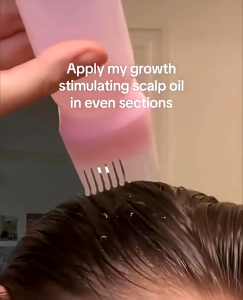 Comb Flask New Hair Color Bottle Dyeing Shampoo Bottle Oil Comb Hair Tool Hair Dye Hair Color Bottle