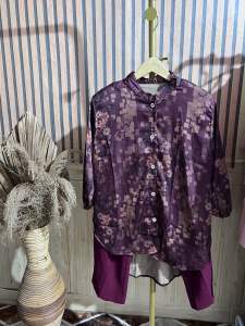 Stelan wanita terbaru bahan rayon bisa cod