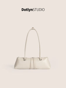 Dotlyn French Fashion Underarm Bag Commute Large Capacity Breadstick Bag Womens Stylish Design New Trendy Versatile Handbag
