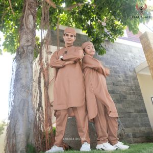 Setelan Baju Koko Pria Muslim Kurta Turki Remaja Dewasa Lengan Pendek PASHA