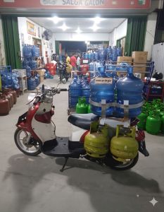 keranjang gas 3kg dan galon