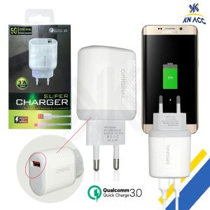 [KN ACC] NANVAN T40 CHARGER FAST CHARGING QUALCOMM 3.0 2A PREMIUM