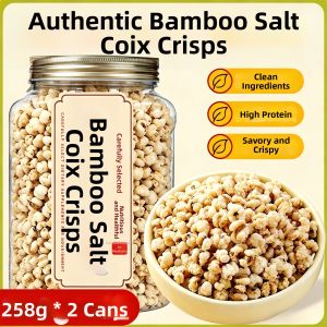 XIANSHIZI | Natural Non-Additive Bamboo Salt Jobs Tears Ready-to-Eat Snacks