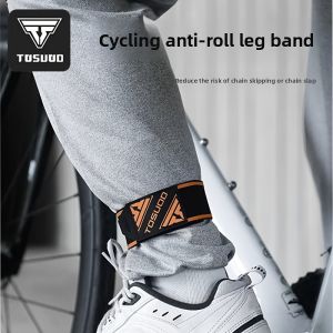 TOSUOD Cycling Leg Straps Adjustable High Elastic Bicycle Trouser Bands Leg And Ankle Straps For Walking Running Cycling Hiking