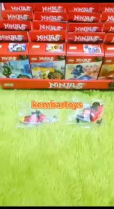 [BELI 2 GRATIS 1 PUZZLE BLOC] 0658 MINI  NINJA TOY STUDIO MODEL RANDOM