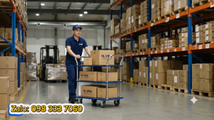 Xe đẩy hàng 3 tầng JUMBO Thailand HB-230D