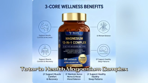 Totaria Health 12-in-1 Magnesium Complex 700mg High Absorption 120 Capsules