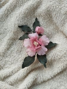 Hoa cài áo Canto handmade cao cấp