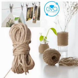 Dây Bố Tự Nhiên 20m – Đa Kích Thước – Gói Quà Làm Vườn Trang Trí Nội Thất