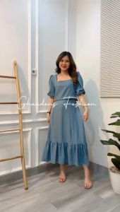 Setelan Rok Crop Macaroon Airflow 5015-AV - Ghaudens
