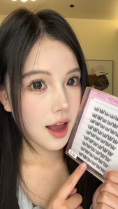 [จัดส่งจากไทย] ขนตาปลอม UWN Thailand ขนตาปลอมไร้กาว ก้านบาง ขนตาธรรมชาติ แต่งหน้าหนา 143