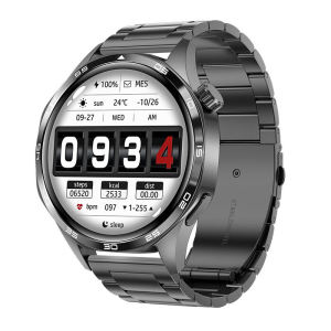 GT5 Pro Smart Watch for Men - AMOLED HD Display (360×360) with GPS & NFC - Bluetooth Calling IP67 Waterproof - 24/7 HR Blood Oxygen (SpO2) Sleep Tracking - 100+ Sport Modes Compatible with Android & iOS