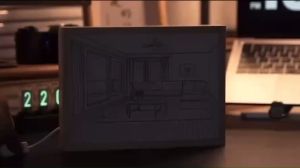 3 สี กรอบรูปไม้ LED สไตล์นอร์ดิก สำหรับตกแต่งบ้าน ห้องนอน ข้างเตียง