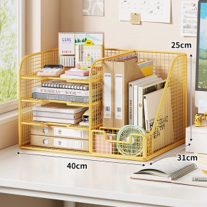 evesigar | Multi-functional Metal Desktop File Organizer
