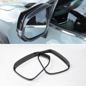 For Toyota RAV4 XA50 2019 2020 2021 2022 2023 2024 2025 2026 Hybrid ABS Car Rearview Mirror Rain Shield Rain Eyebrow Trim Cover