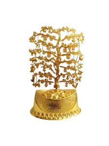 Plastic Treasure Chest Money Tree Dragon Boat Villa Paper Currency Gold Bar Yuanming Annual Clothing Half Finished Product