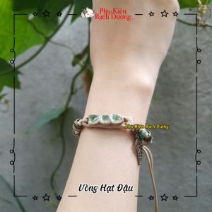 Vòng Tay Dễ Thương - Hạt Đậu Có sẵn