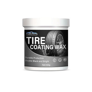 Rayhong Car Retreading Cleaning Cream Tire Cleaner Paste Car Tire Rust Cleaning And Decontamination Brightening ​shine Coating Tyre Gloss Plastic Rubber Wheel Restorer Agent Tire Shine Brightener Wax Tire Wheel Cleaner Tyre Gloss Tire Wax 100g