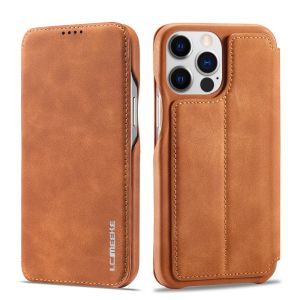 Leather Flip Wallet Phone Cover For iPhone 17 Air 14 15 16 Pro Max 13 12 Mini 11 XS X XR 8 7 Plus SE 2022 Card Slots Book Bag