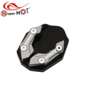 Yamaha NMAX155 XMAX300 Modification Accessories Wide Non-Slip Pad Seat Footrest Bracket Upgrade Metal Aluminum Anodizing