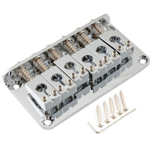 Musiclily Pro 52.5มม. (2-1/16นิ้ว) Hardtail หย่องอานไม่ใช่เทรโมโลบริดจ์สำหรับกีต้าร์ไฟฟ้าสไตล์แผ่นตัวยึด