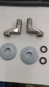 Bộ 2 chân chữ z - Chân sen chữ z dài 60cm inox 304 dày dặn chắc chắn