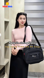 196 [THỦ ĐÔ VÀNG] Cặp Ngang Văn Phòng Đi Làm Đi Học cỡ trung C196