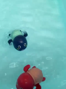 Mainan Mandi Kura Penyu Bayi Berenang Turtle Swim Lucu