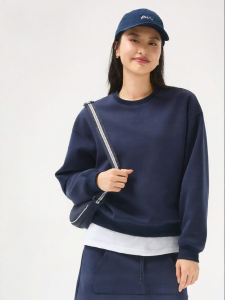 S&W | Long Sleeve Round Neck Casual Sweatshirt