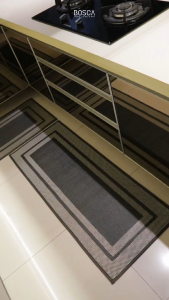 Bosca Living - Belven Premium Kitchen Mat / Keset Rumah Modern Stylish / Keset Dapur Mewah / Keset Anti Slip Lantai Ukuran Besar Jumbo / Kitchen Rug Indoor / Keset Kaki Minimalis