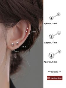 Lnieer | Ear Nourishing Small Anti-Lost Screw Ear Piercings
